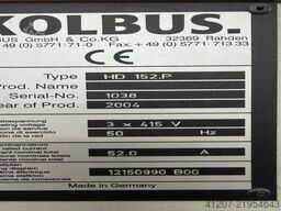 Kolbus HD 152P three knife trimmer