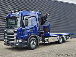 Scania G500 6x2 / FASSI 45 t/m  CRANE / KRAN / GRUA