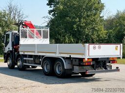 IVECO TRAKKER 450*PRITSCHE 7,60*KRAN/FUNK*8x4