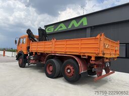 Mercedes-Benz SK1919 Kipper mit Kran HIAB Hidrocom 140
