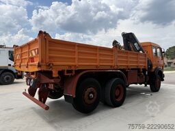 Mercedes-Benz SK1919 Kipper mit Kran HIAB Hidrocom 140