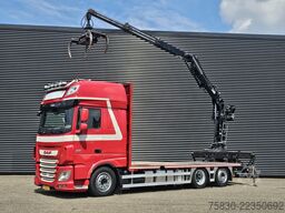 DAF XF 460 6x2 / PENZ CRANE