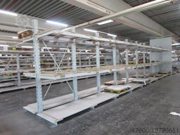 OHRA - Kragarmregal Langgutregal L 21m 15 Ständer IPB 120 + 60 Kragarme IPE100