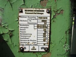 VEB excenterpresse PASU 25/1 presse