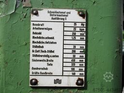 VEB excenterpresse PASU 25/1 presse