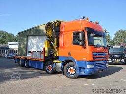 DAF CF 85.460 2012 EEV 8X2 HIAB 85Tm CRANE HANDGESC...