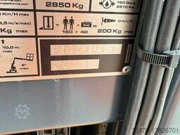 ATN PIAF 10RE / Mastbühne / 9,9m /seitlich 3,5m