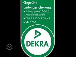 SPIER Tandem Schiebeplane*6,6 m*16 Pal.*2 to LBW*zert.