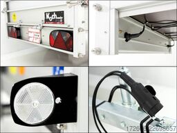 Koch-Anhänger U2 205X105X45CM 750KG TIEFLADER