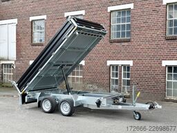 Humbaur HTK 3000.31 | STAHL 314X175X35CM 3000KG DREISEITENKIPPER