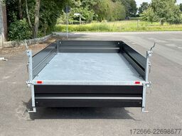 Humbaur HTK 3000.31 | STAHL 314X175X35CM 3000KG DREISEITENKIPPER