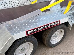 Brian James Trailers DIGGER PLANT 543-3717-35-2-12 | TRACSTRAP | EINZELRAMPEN 370X170CM 3500KG BAUMASCHINENANHÄNGER