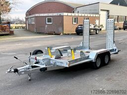 Brian James Trailers DIGGER PLANT 543-3717-35-2-12 | TRACSTRAP | EINZELRAMPEN 370X170CM 3500KG BAUMASCHINENANHÄNGER
