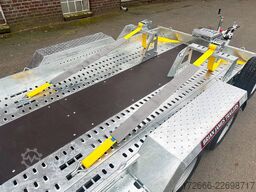 Brian James Trailers DIGGER PLANT 543-3217-35-2-12 | TRACSTRAP | SCHWERLASTRAMPE 320X170CM 3500KG BAUMASCHINENANHÄNGER