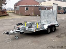 Brian James Trailers DIGGER PLANT 543-3217-35-2-12 | TRACSTRAP | SCHWERLASTRAMPE 320X170CM 3500KG BAUMASCHINENANHÄNGER
