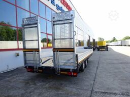 Möslein TTT 11 5,2 BR Weiß  Neuer Tandemtieflader mit Breiten Rampen