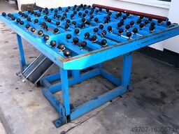 Pneumatischer Kipprollentisch 1500x2000x900mm