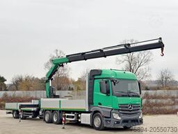 MERCEDES-BENZ ACTROS 264 * FASSI F 345.24 + FUNK + Anhänger