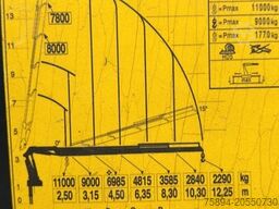 MERCEDES-BENZ ACTROS 264 * FASSI F 345.24 + FUNK + Anhänger