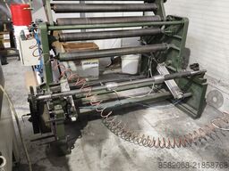 Longitudinal paper roll slitter 