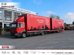 MERCEDES-BENZ MB 2-Achs-LKW Koffer mit Kofferanhänger