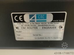 CNC INFOTEC Machining center Model: 3121