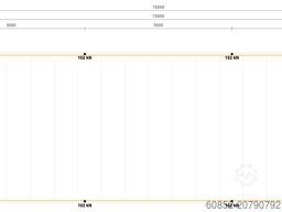 5x15m Lagerbühne , Belastung : 500kg/qm Unterkante: 3m ,ca. 75qm , Systembühne