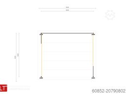 21,25 m² Lagerbühne , OK 300 cm 500 kg/m², sofort ab Lager