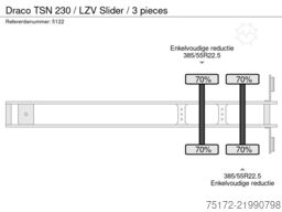 Draco TSN 230 / LZV Slider / 3 pieces
