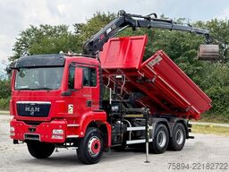 MAN TGS 33.400 * KIPPER 4,90 m + KRAN/FUNK * 6x4