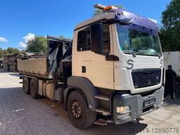 MAN TGS 26.440 6x4 BL Eu4 Rückmulde mit Kran Bj 2008