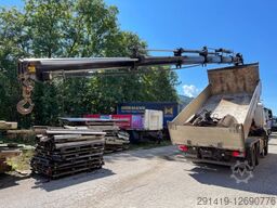 MAN TGS 26.440 6x4 BL Eu4 Rückmulde mit Kran Bj 2008