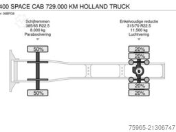 DAF CF 400 SPACE CAB 729.000 KM HOLLAND TRUCK