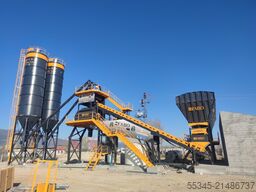 FABO Concrete Batching Plant 120 m3 Compact Concrete Batching Plant