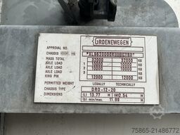 Groenewegen DRO-12-20 / Box / Loadlift / BPW Drum / Heavy C...