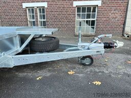 Variant 3520 M5 | MAXI LOAD | TRIDEM 460X198CM 3500KG BAUMASCHINENANHÄNGER | RAMPE