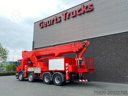 Scania P420 8X4 + BISON PALFINGER TKA 57 KS HOOGWERKER...