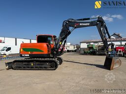 Schaeff TC125/Verstell Aus/1033 Std/Power-Tilt