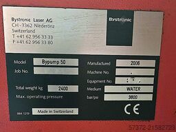 Bystronic Byjet 4022/Bypump 50 APC