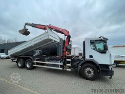 RENAULT Premium Lander 310.26 6x4 Kipper /Kran