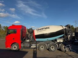 MAN TGX 35.500 8x4, 10m3 Mixer + Hydraulic-slide, 2015