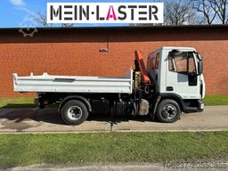 IVECO ML75E16 3 S-Kipper Kran PK  9,4m-550 kg Greifer