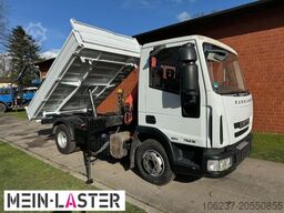 IVECO ML75E16 3 S-Kipper Kran PK 9,4m-550 kg Greifer