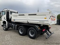 MAN 33.520 6X6 BL NEU BORDMATIK 3 SEITEN KIPPER HIAB KRAN MIETKAUF MöGLICH
