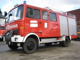 MERCEDES-BENZ LP 709 Feuerwehr LF8 Oldtimer Teilbeladung *TÜV*