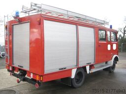 MERCEDES-BENZ LP 709 Feuerwehr LF8 Oldtimer Teilbeladung *TÜV*