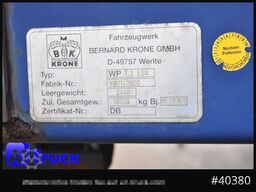 KRONE 7.45 BDF Wechselbrücke, Schiebeplane