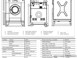 Treysse Ipso HF304C Industrie Waschmaschine