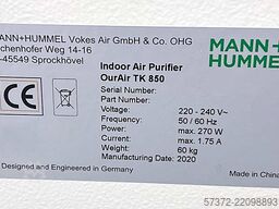 Mann + Hummel OurAir TK 850