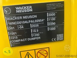 Wacker Neuson 1001 | 2026